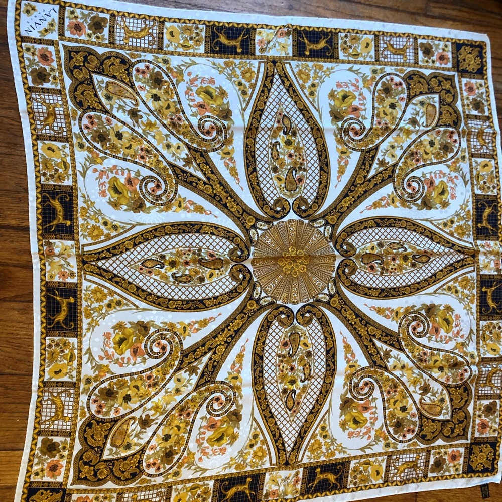 Lanvin silk scarf